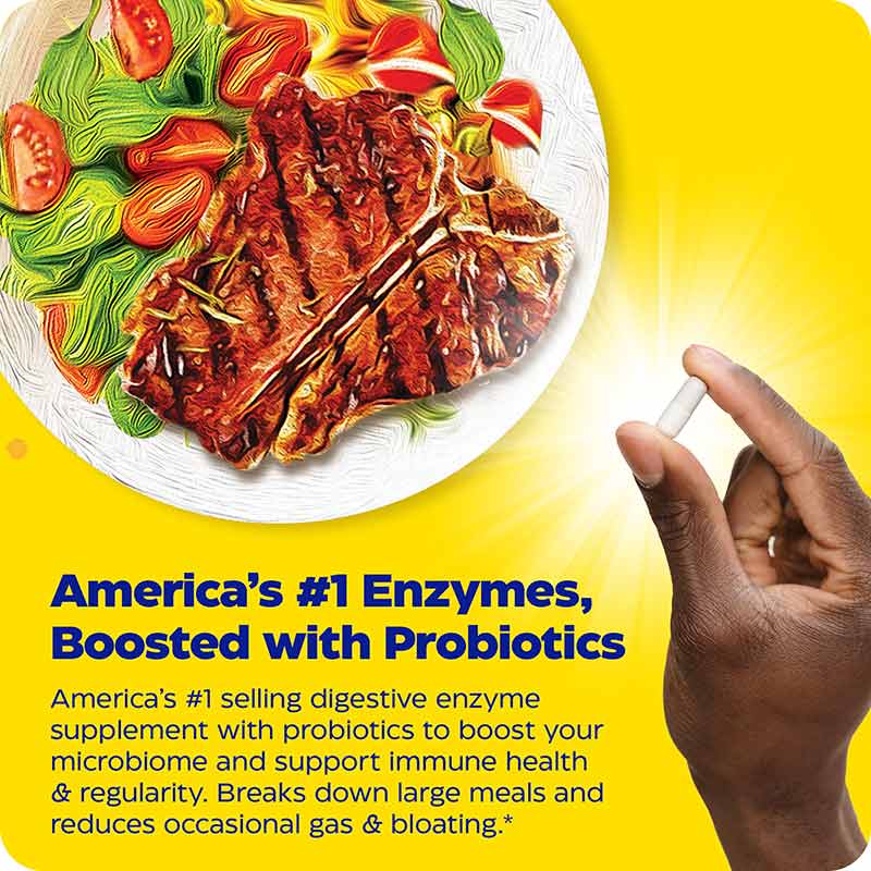 Digest Gold + Probiotics, 90 Capsules, by Enzymedica, image #7