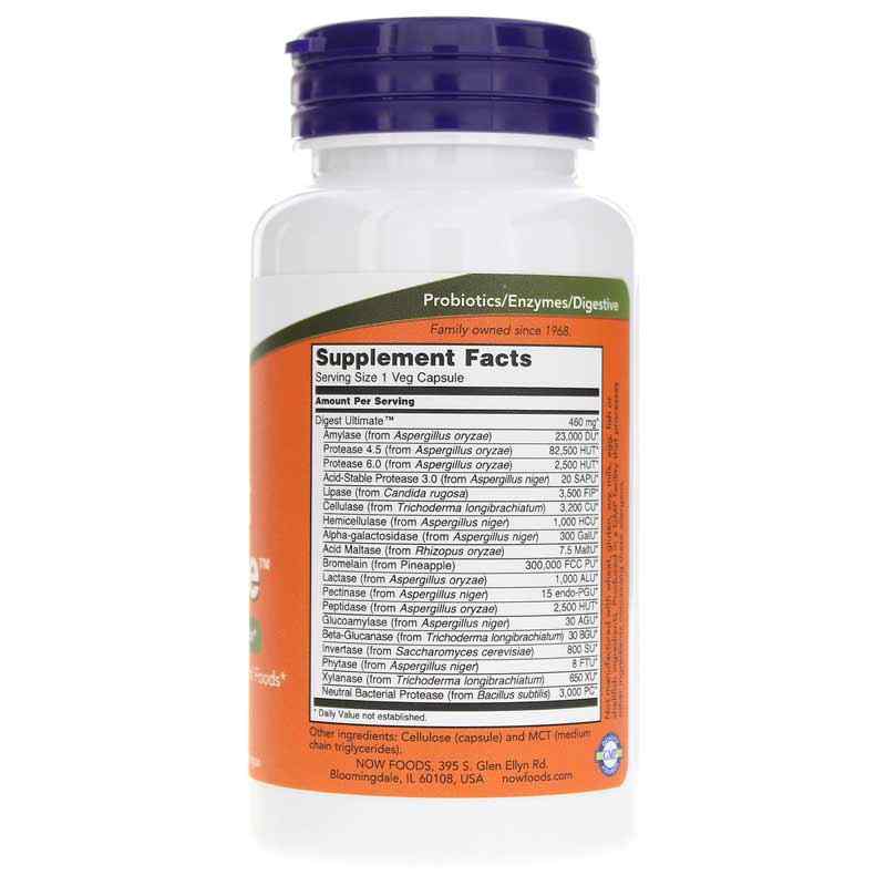 Digest Ultimate, 60 Veg Capsules, by NOW Foods, image #2