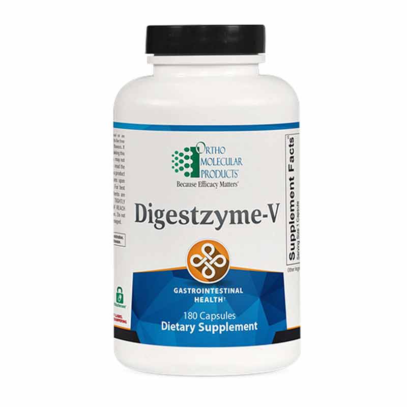 Digestzyme-V, 180 Capsules, by Ortho Molecular