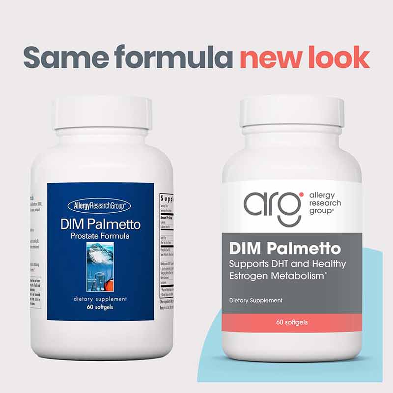 DIM Palmetto Prostate Formula, by Allergy Research Group, image #2