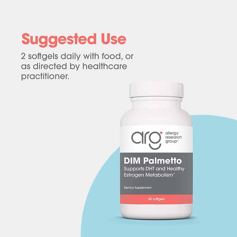 DIM Palmetto Prostate Formula, by Allergy Research Group, image #4