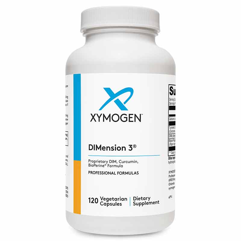 DIMension 3, 120 Veg Capsules, by Xymogen