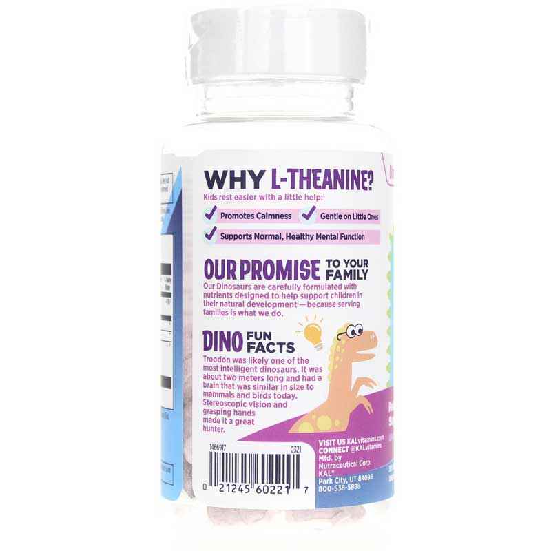 Dinosaurs Relax-a-Saurus L-Theanine Blend, Grape, by Kal, image #3