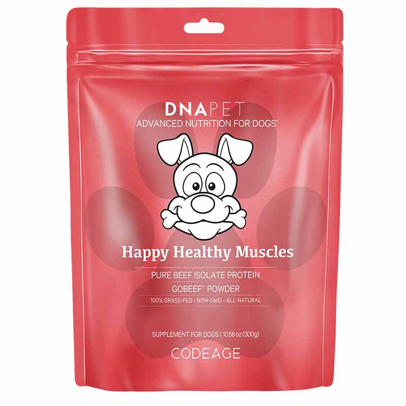 DNA PET Happy Healthy Muscles Powder for Dogs, by Codeage