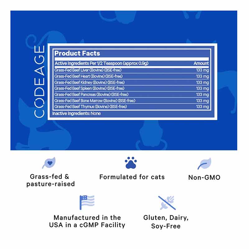 DNA PET Happy Healthy Organs for Cats, by Codeage, image #6
