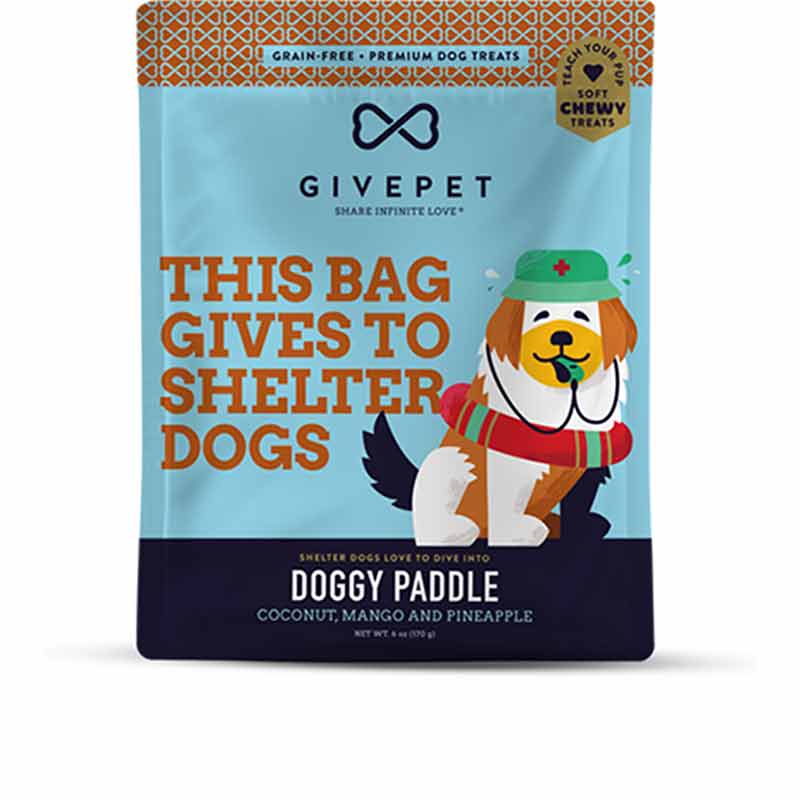 Doggy Paddle Soft Training Dog Treats, by Give Pet