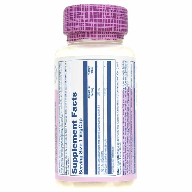 Dong Quai Root Extract 250 Mg, 60 Veg Capsules, by Solaray, image #3