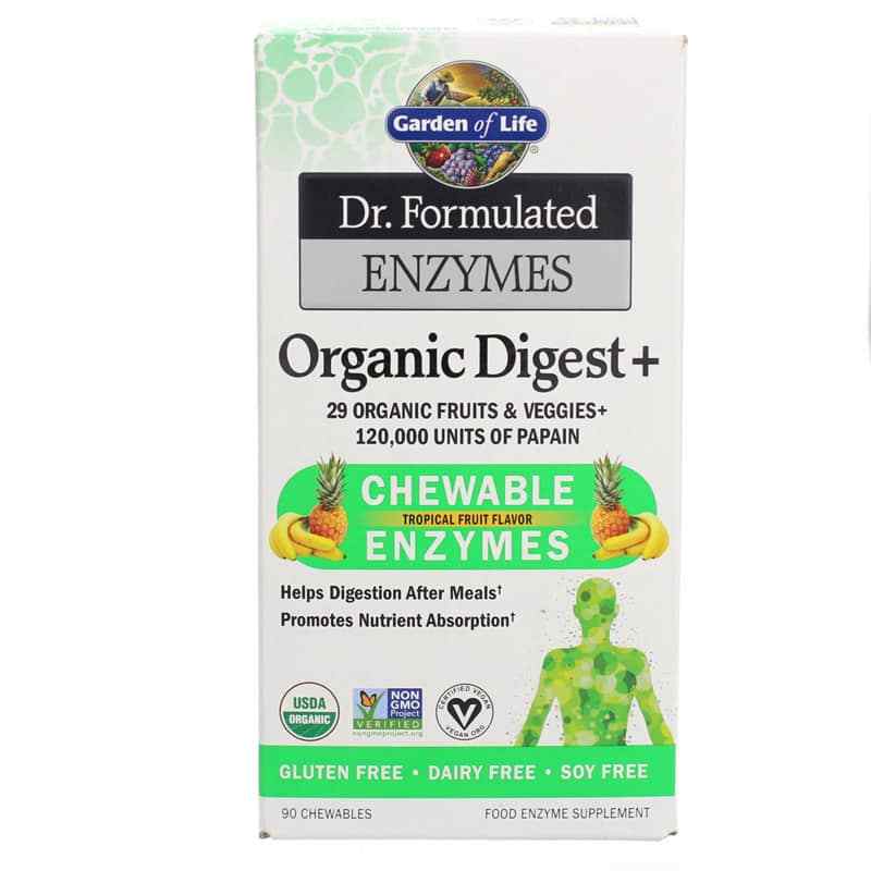 Dr. Formulated Enzymes Organic Digest, by Garden of Life