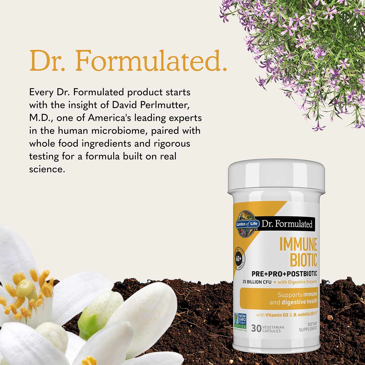 Dr. Formulated Immune Biotic, by Garden of Life