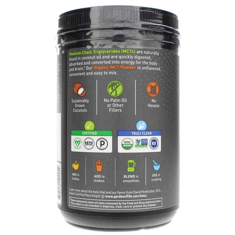 Dr. Formulated Keto Organic MCT Powder, by Garden of Life, image #3