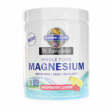 Dr. Formulated Whole Food Magnesium Raspberry Lemon, 14.9 Oz, by Garden of Life