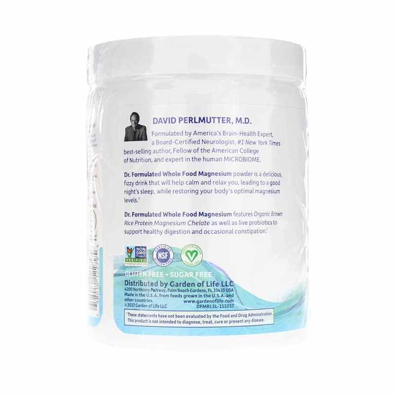 Dr. Formulated Whole Food Magnesium Raspberry Lemon, 7 Oz, by Garden of Life, image #3