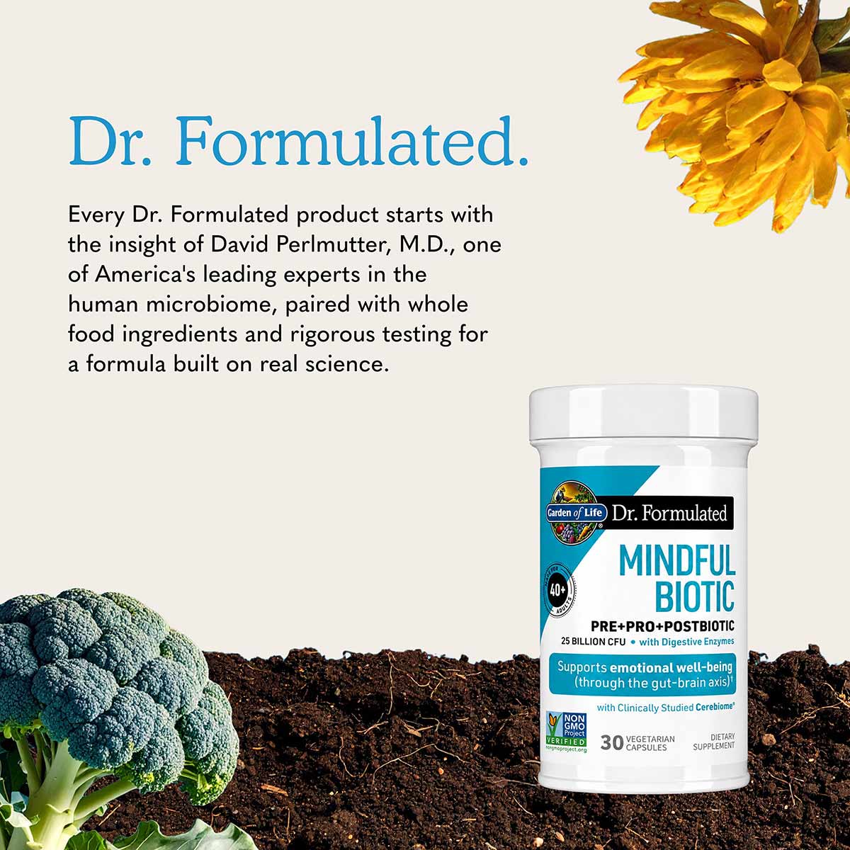 Dr. Formulated Mindful Biotic, by Garden of Life