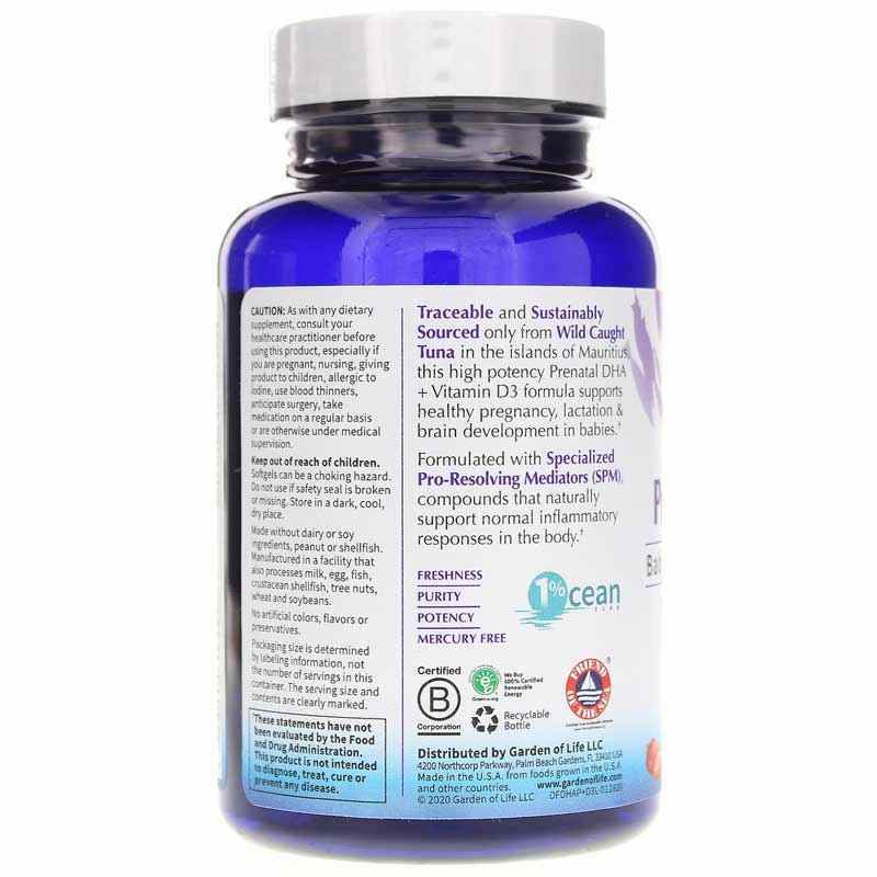 Dr. Formulated Prenatal DHA, by Garden of Life, image #3