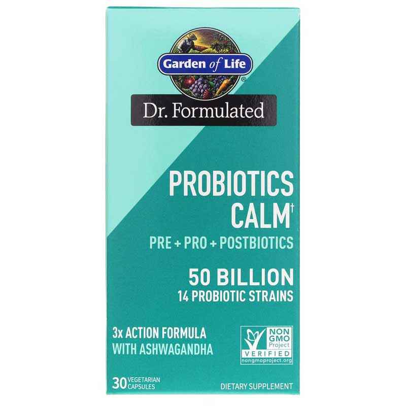 Dr. Formulated Probiotics Calm 50 Billion, by Garden of Life