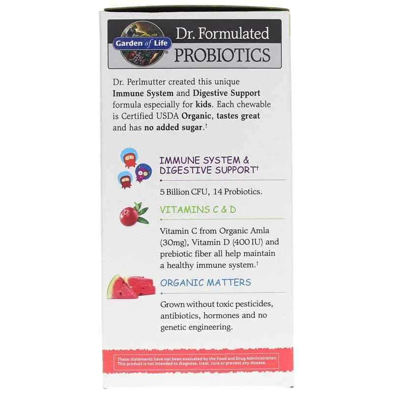 Dr. Formulated Probiotics Kids+ Shelf-Stable, Watermelon, by Garden of Life, image #4