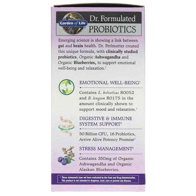 Dr. Formulated Probiotics Mood + Shelf-Stable, by Garden of Life, image #4