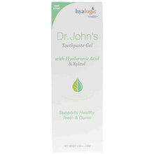 Dr. John's Toothpaste Gel with Hyaluronic Acid, by Hyalogic