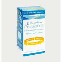 Blue and white box of Dr. Ohhira's Probiotics Professional Formula dietary supplement containing 30 capsules.