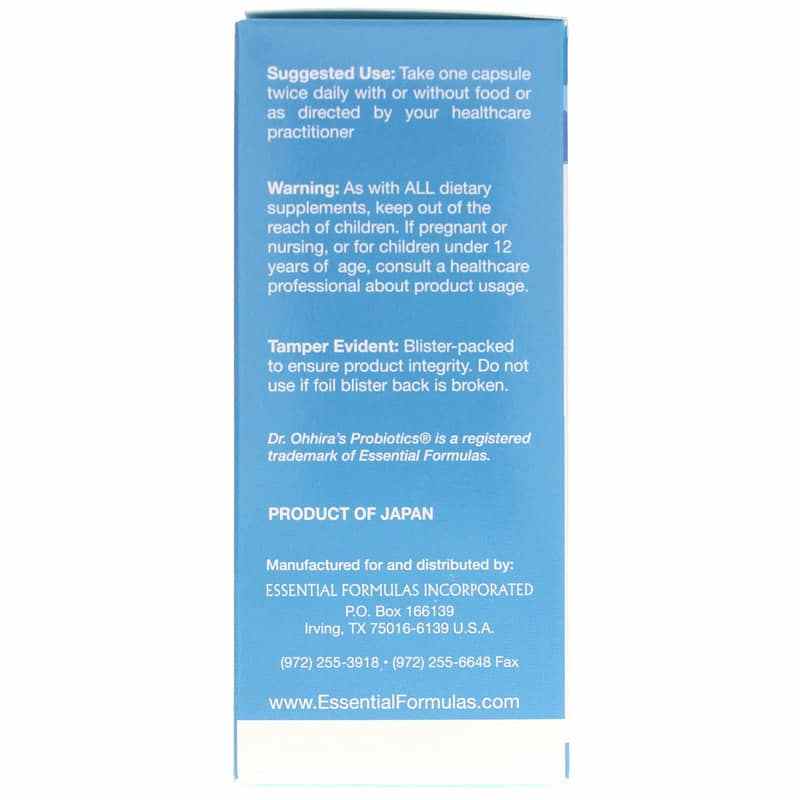 Dr. Ohhira's Probiotics Professional Formula, 60 Capsules, by Essential Formulas, image #4
