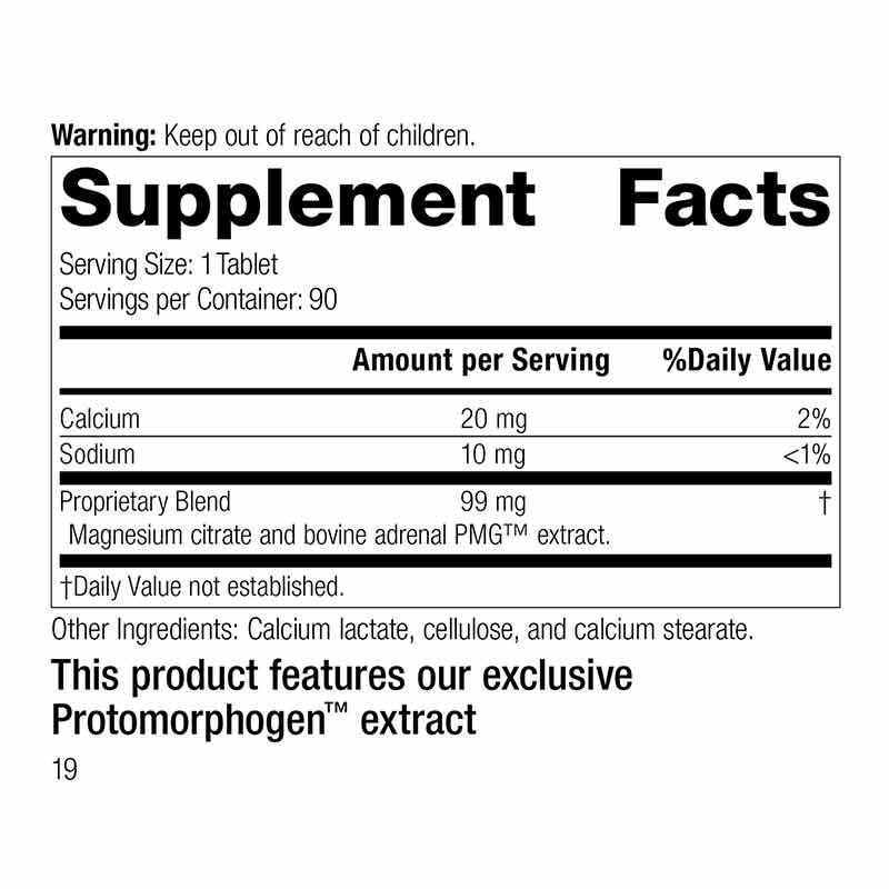 Drenatrophin PMG, by Standard Process, image #2