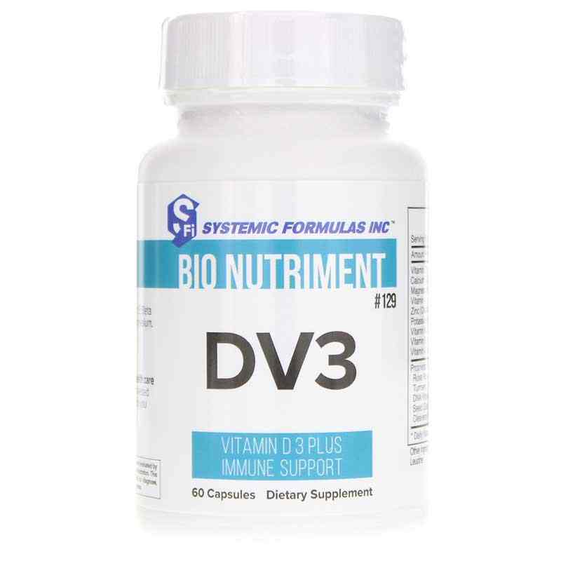 DV3 Vitamin D3 Plus Immune Support, by Systemic Formulas
