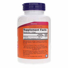E-400 d-Alpha Tocopheryl, 250 Softgels, by NOW Foods, image #2