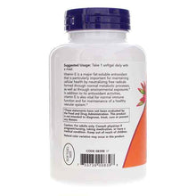 E-400 d-Alpha Tocopheryl, 250 Softgels, by NOW Foods, image #3