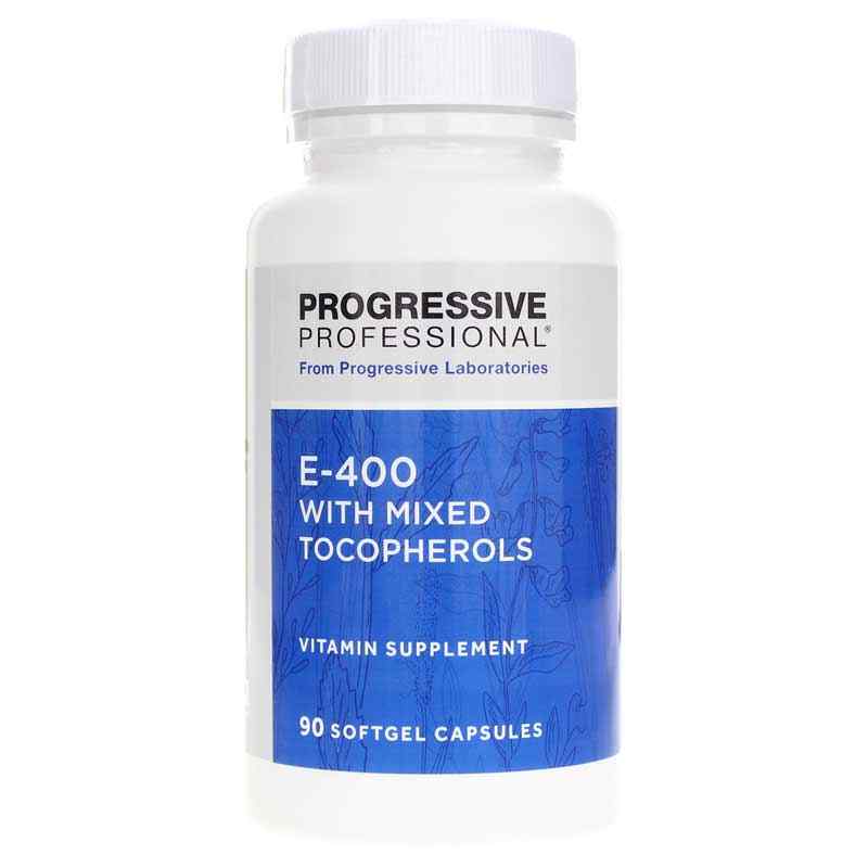 E-400 with Mixed Tocopherols, by Progressive Labs