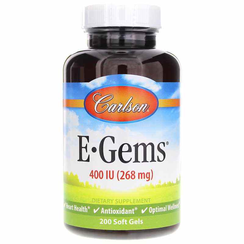 E-Gems 400 IU, by Carlson Labs