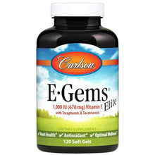 E-Gems Elite 1000 IU Natural Vitamin E, by Carlson Labs