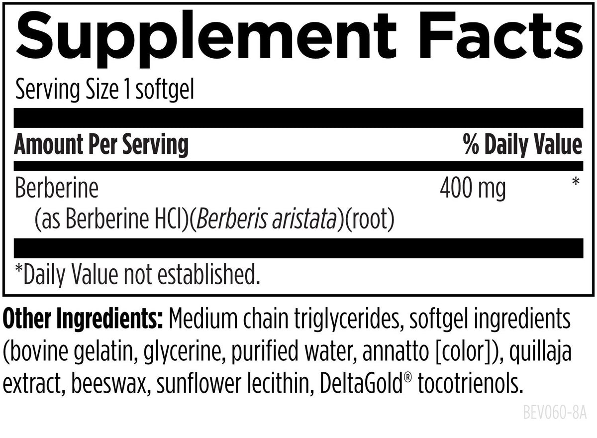 Berberine-Evail, 60 Softgels, by Designs For Health