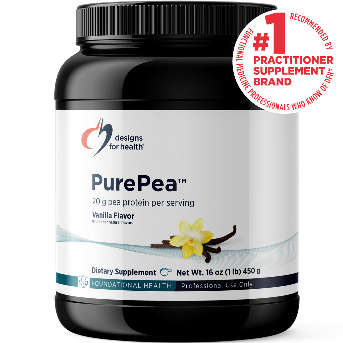 PurePea Protein, by Designs For Health