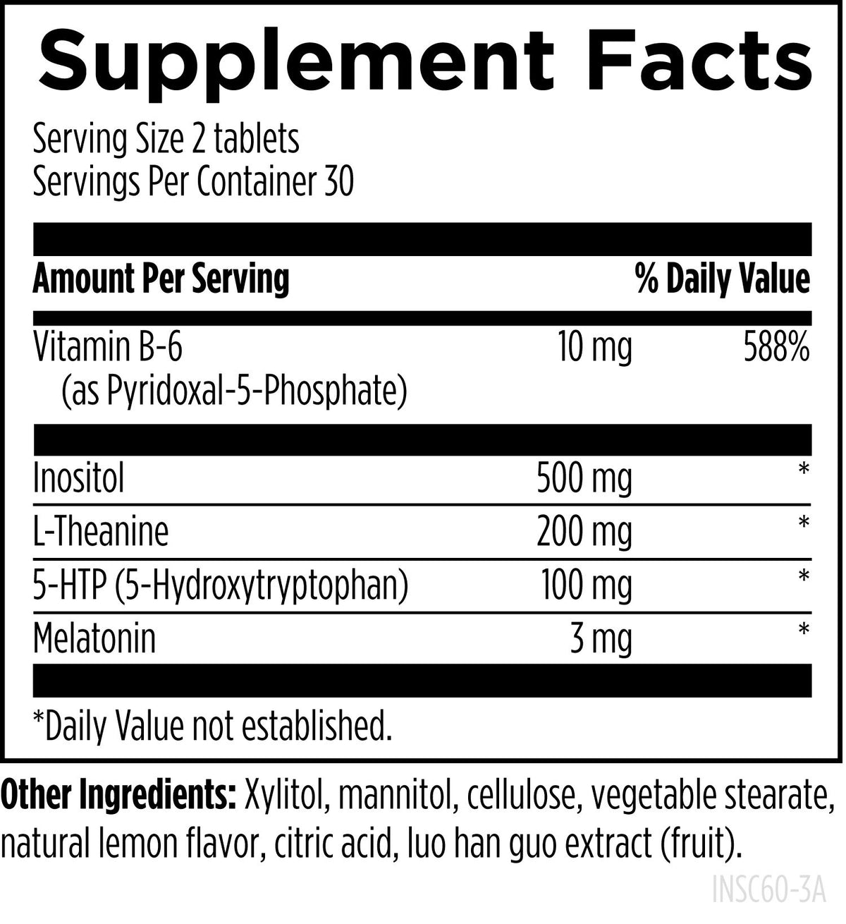Insomnitol Chewables, 60 Tablets, by Designs For Health