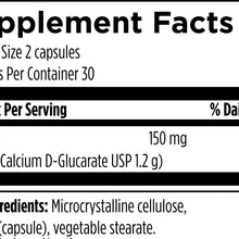 Calcium D-Glucarate, 60 Veg Capsules, by Designs For Health