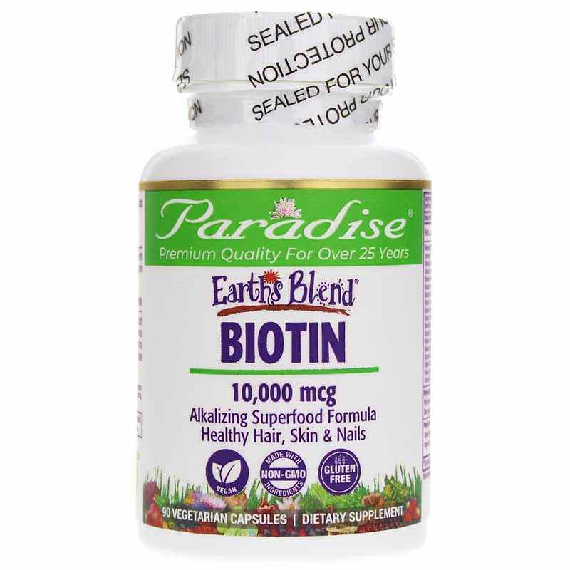 Earth's Blend Biotin, by Paradise Herbs