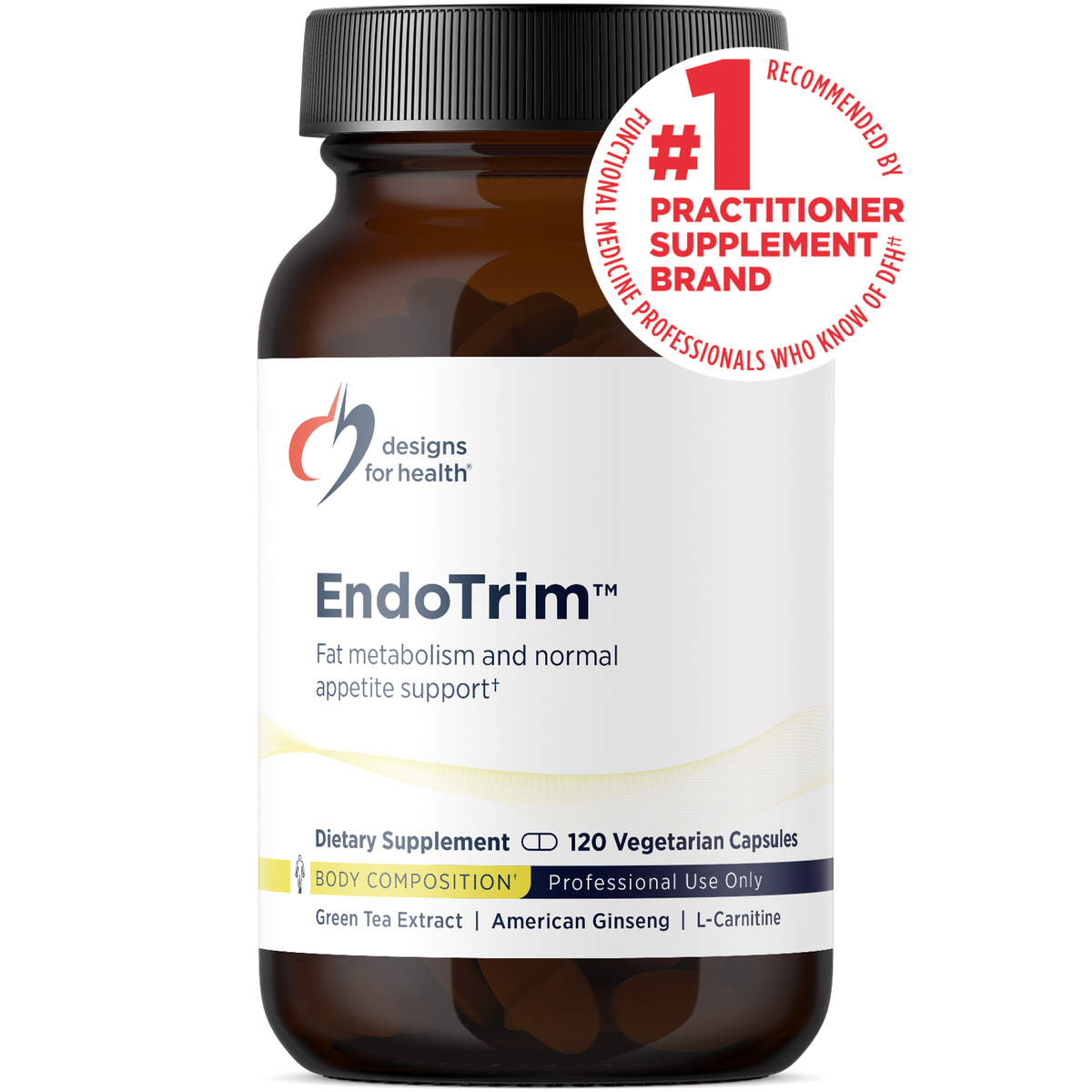 Endotrim, 120 Veg Capsules, by Designs For Health