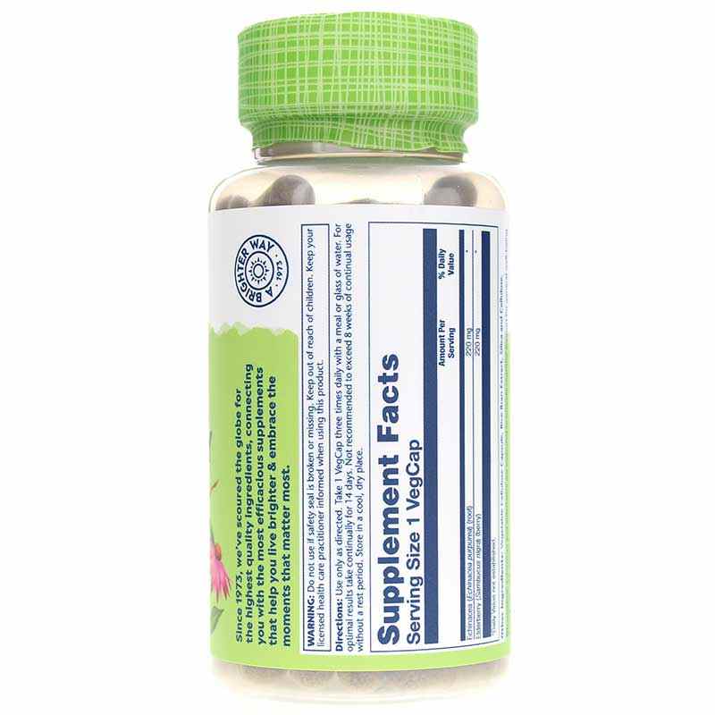Echinacea Elderberry 440 Mg, by Solaray, image #2
