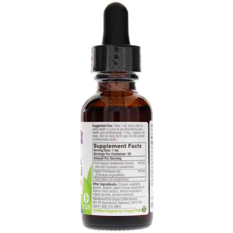 Echinacea Goldenseal Alcohol-Free, 1 Oz, by Oregons Wild Harvest, image #2
