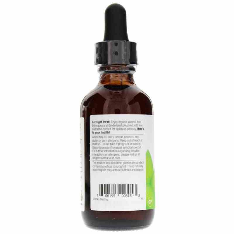 Echinacea Goldenseal Alcohol-Free, 2 Oz, by Oregons Wild Harvest, image #3