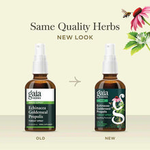 Echinacea Goldenseal Propolis Throat Spray, by Gaia Herbs
