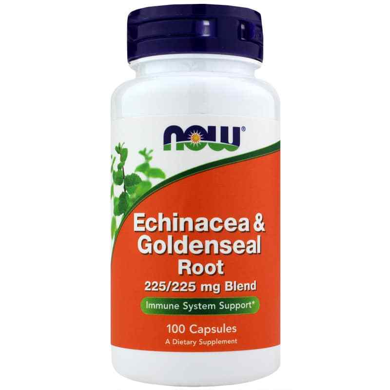 Echinacea & Goldenseal Root, by NOW Foods