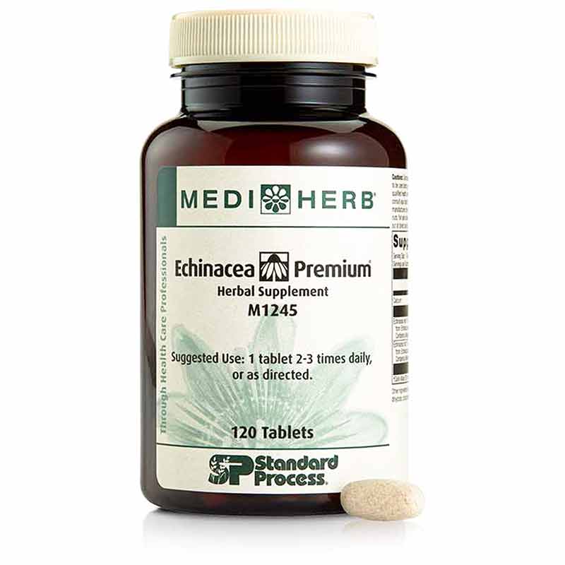 Echinacea Premium, 120 Tablets, by Standard Process