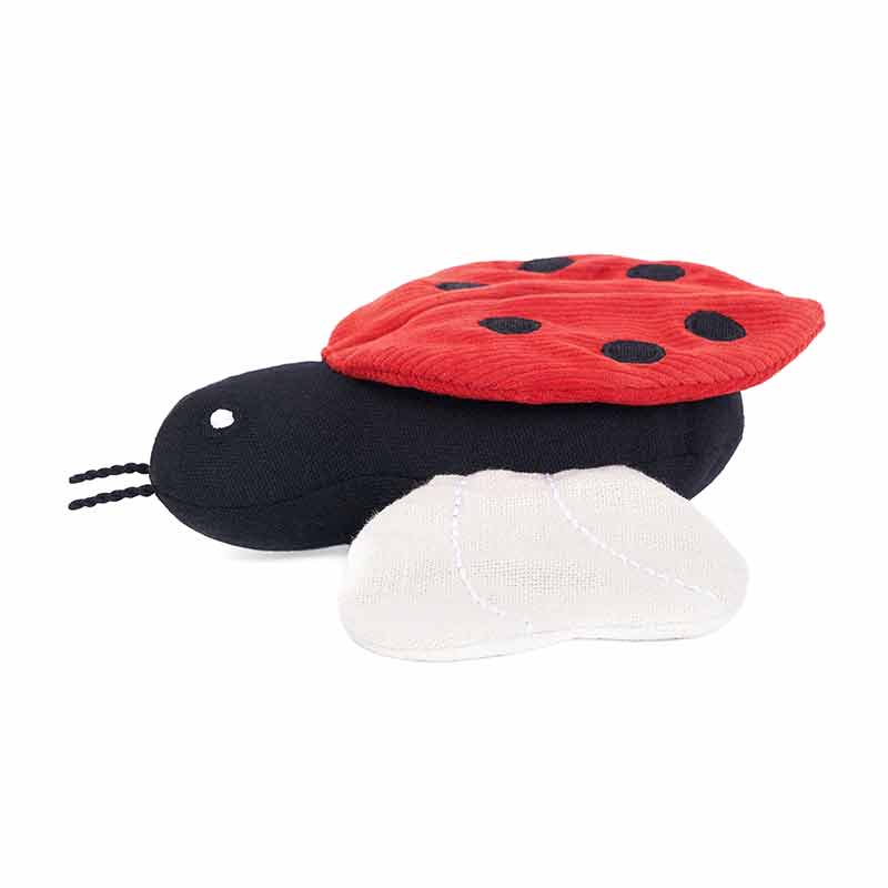 ecoZippy Corduroy Critter Ladybug, by ZippyPaws, image #5