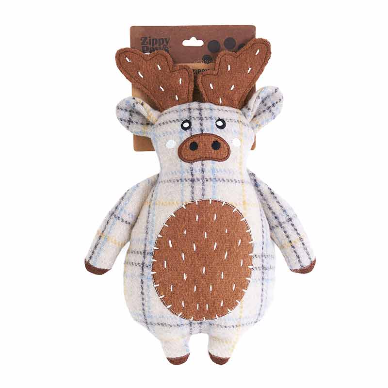 ecoZippy Cotton Cuddler Moose, by ZippyPaws