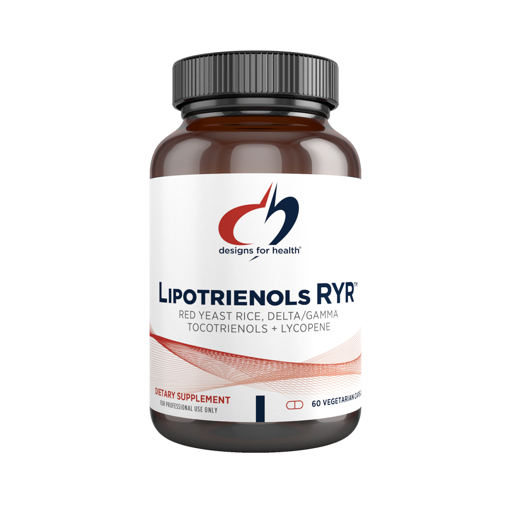Lipotrienols RYR, 60 Veg Capsules, by Designs For Health