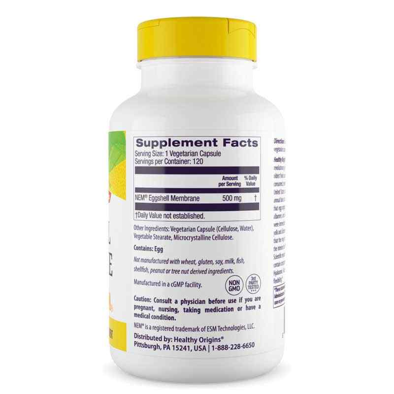 Eggshell Membrane 500 Mg, 120 Veg Capsules, by Healthy Origins, image #2