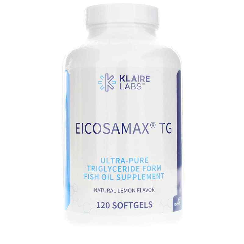 Eicosamax TG Ultra-Pure Fish Oil, 120 Softgels, by SFI Health