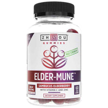 Elder-Mune Sambucus Elderberry Gummies, by Zhou Nutrition