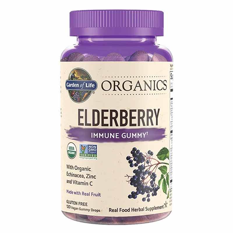 Elderberry Immune Gummy, by Garden of Life mykind Organics